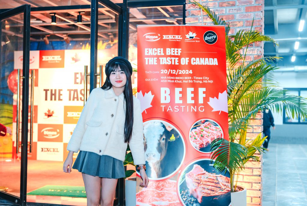 KHÁCH HÀNG BÙNG NỔ VỊ GIÁC TRONG SỰ KIỆN ăn thử bò "Taste of Canada" CỦA VIMEX FOOD TẠI NHÀ HÀNG iBiero